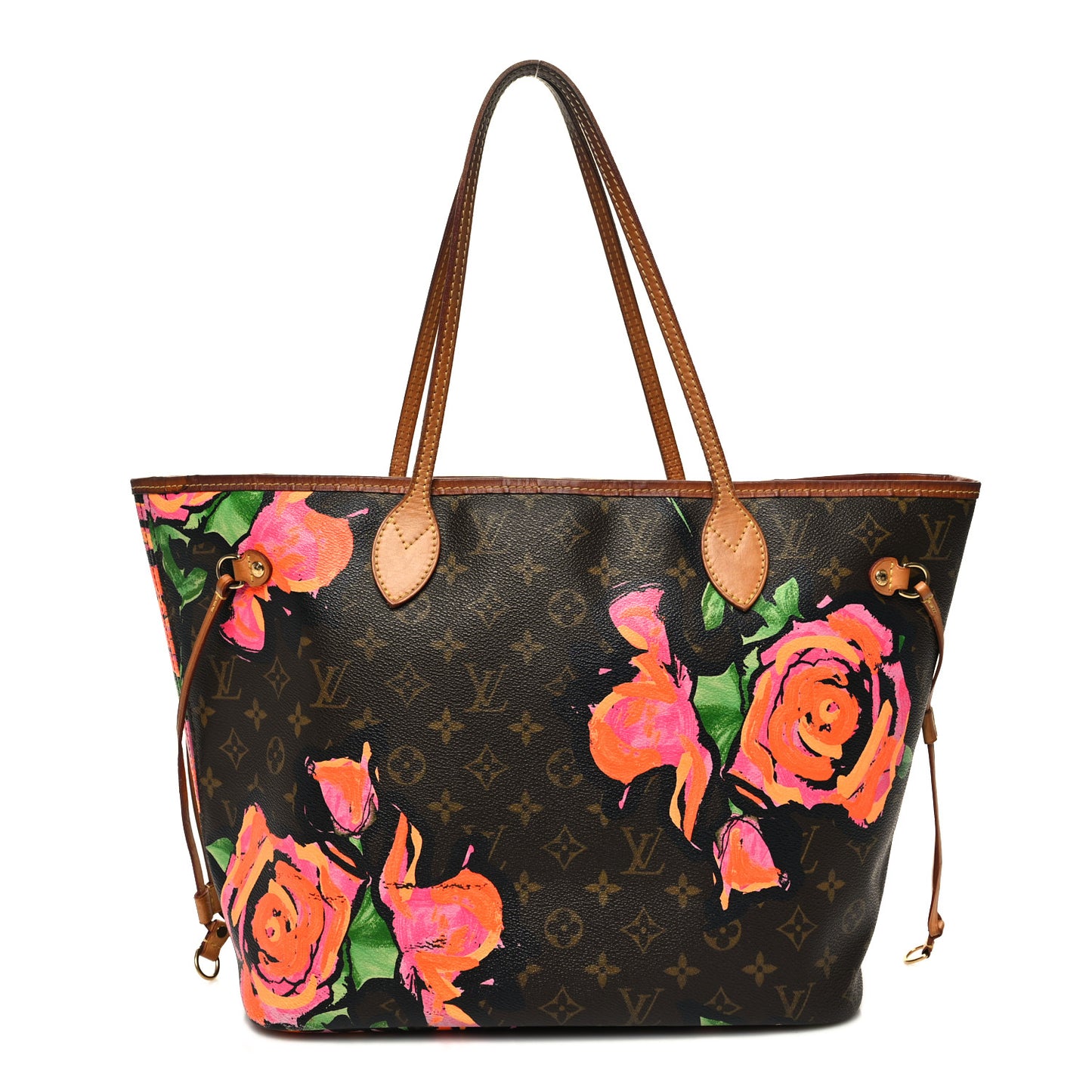 Monogram Roses Neverfull MM