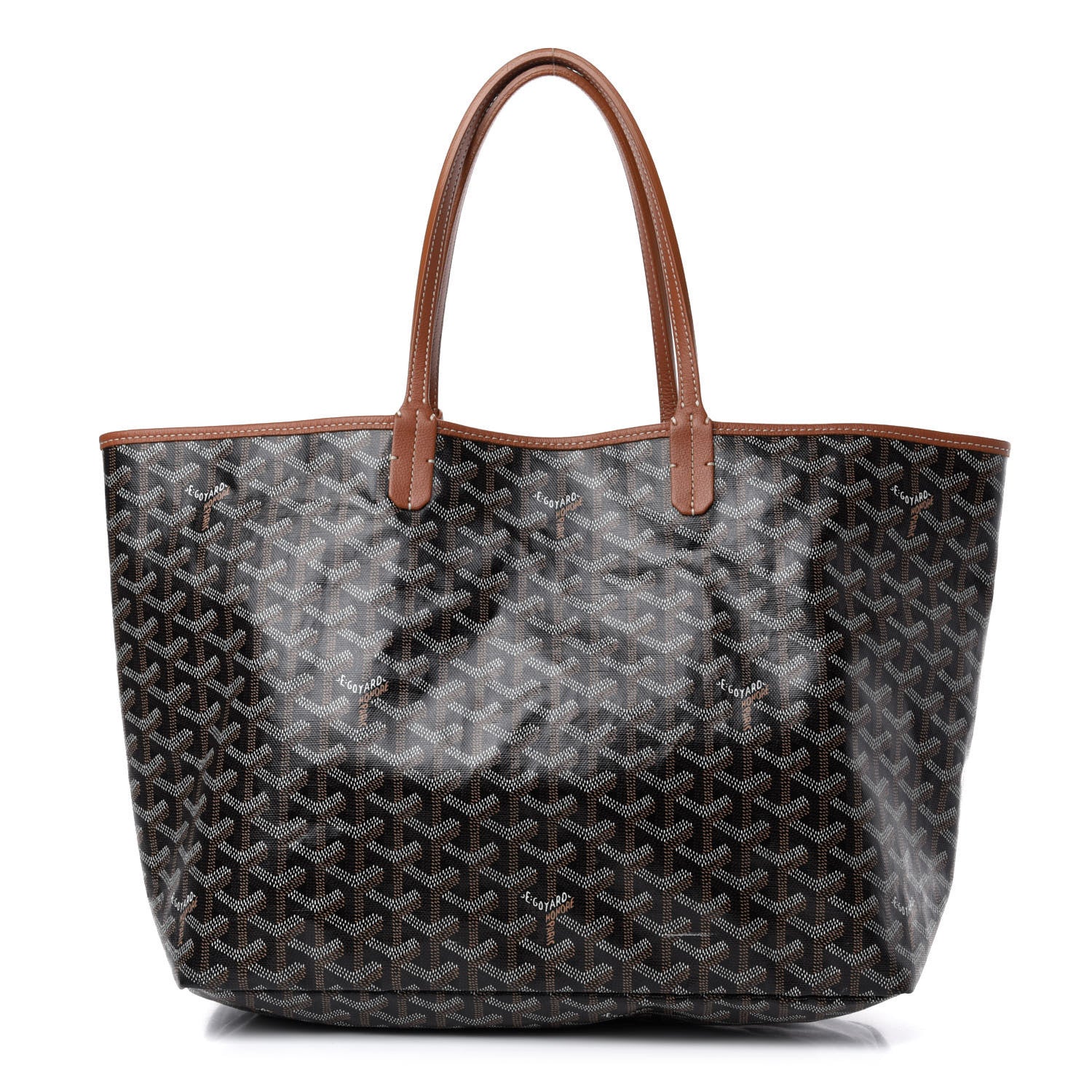 Goyard Goyardine Saint Louis PM Black Gold 1 of 12