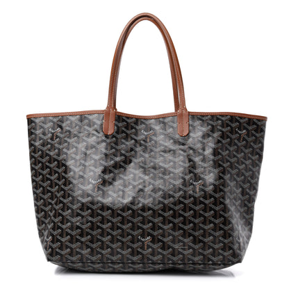 Goyard Goyardine Saint Louis PM Black Gold 1 of 12