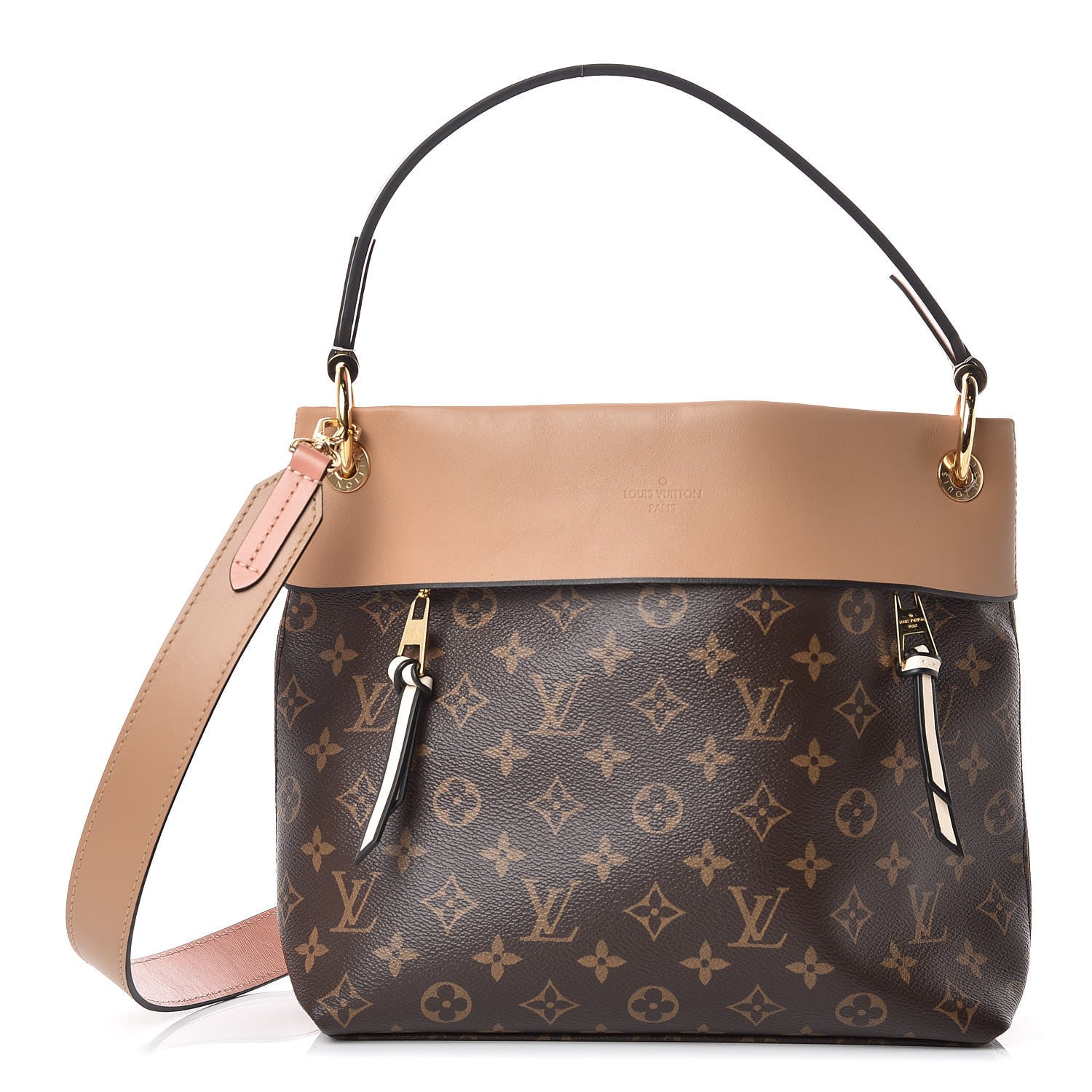 Louis Vuitton Monogram Tuileries Besace Sesame Peach Creme 1 of 9