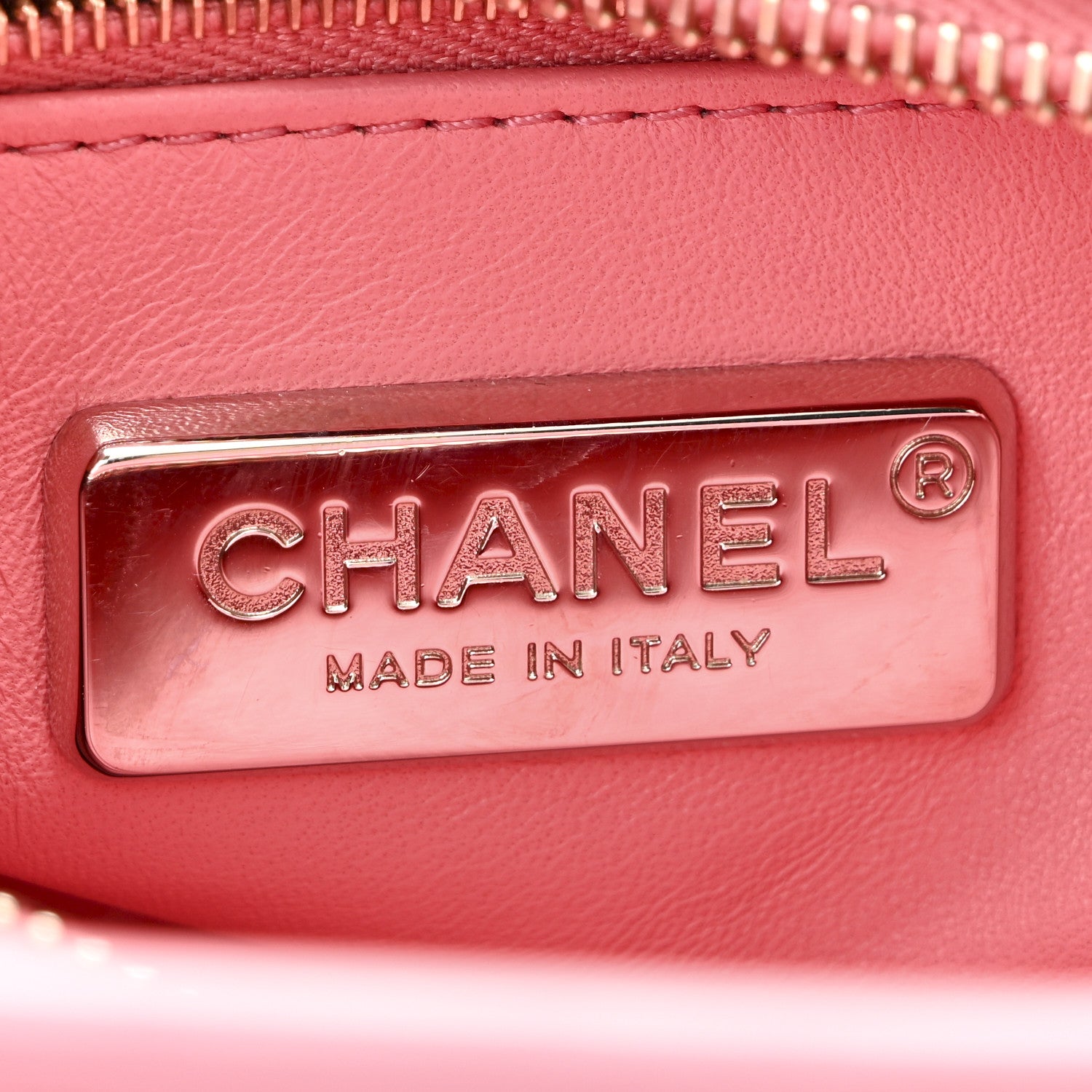 Chanel Snakeskin Small Gabrielle Hobo Pink 6 of 10