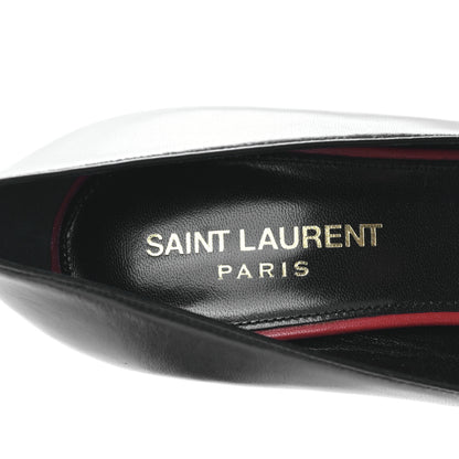 Saint Laurent Calfskin Anja 85 Pumps 37 Black 7 of 9