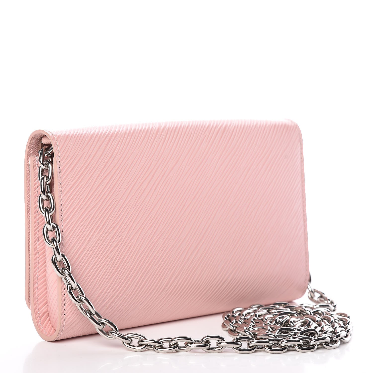 Louis Vuitton Epi Twist Chain Wallet Rose Ballerine 3 of 10