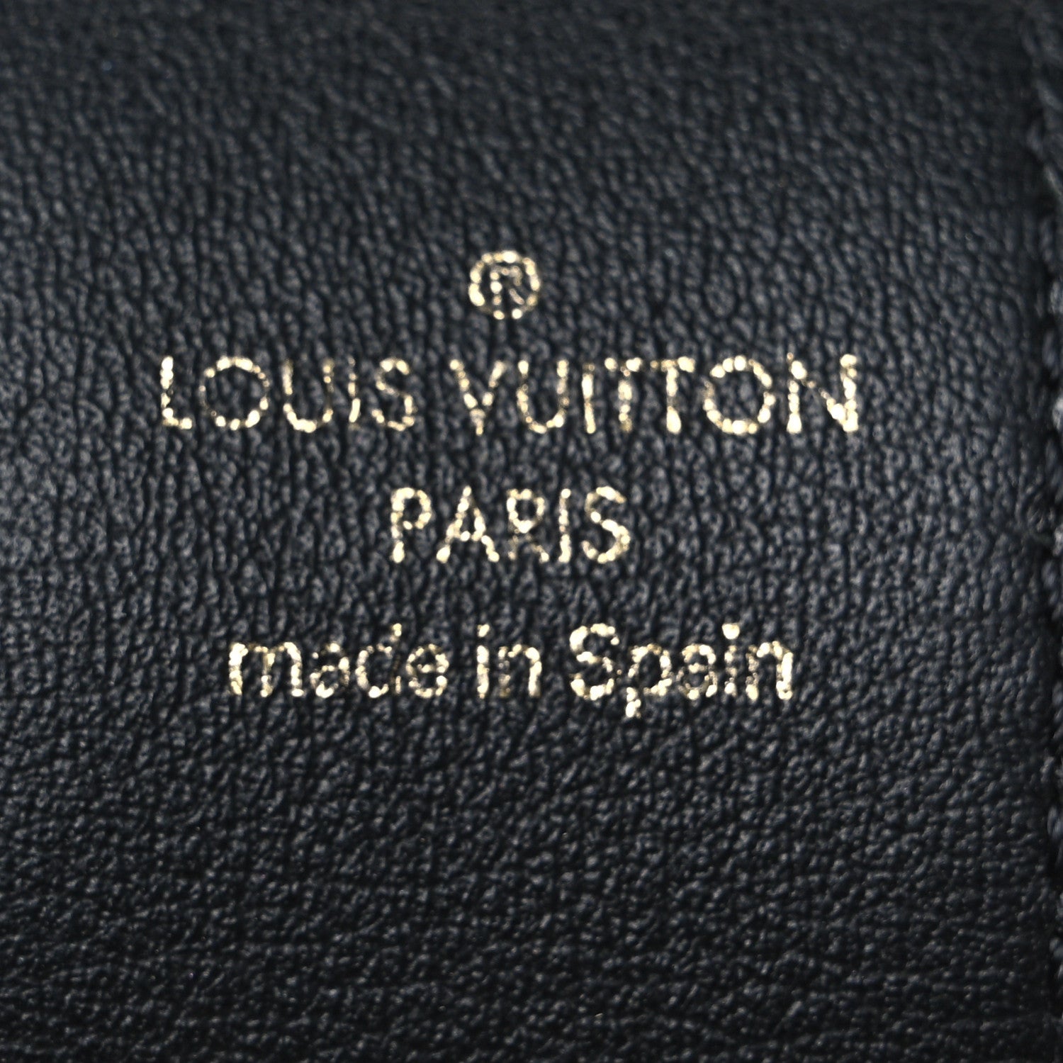 Louis Vuitton Monogram Bandouliere Shoulder Strap Black 4 of 4