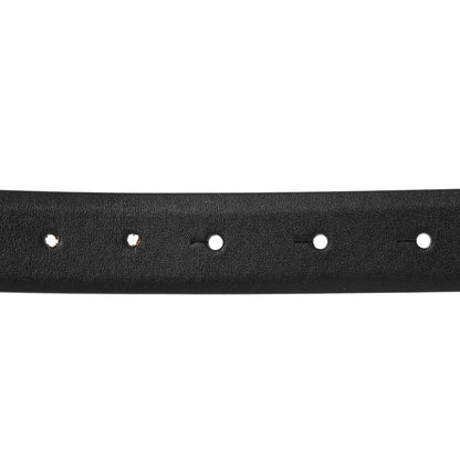 Chanel Calfskin CC Chain Vintage Allure Logo Belt 85 34 Black 3 of 7