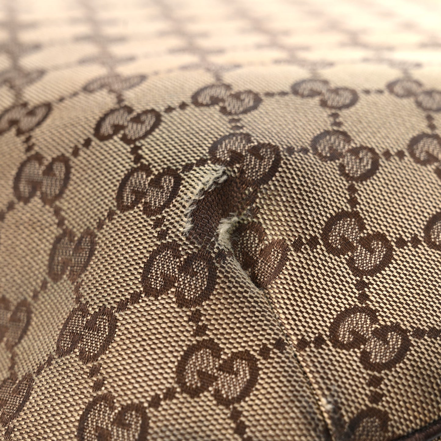 Monogram Hobo Dark Brown