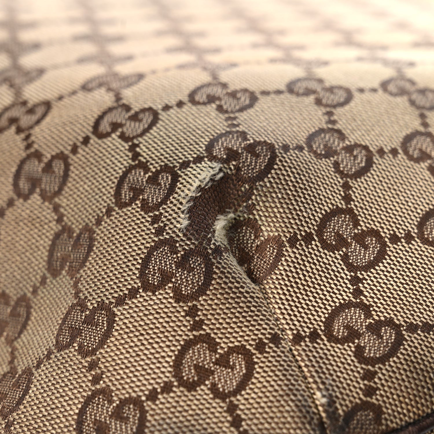 Gucci Monogram Hobo Dark Brown 24 of 32
