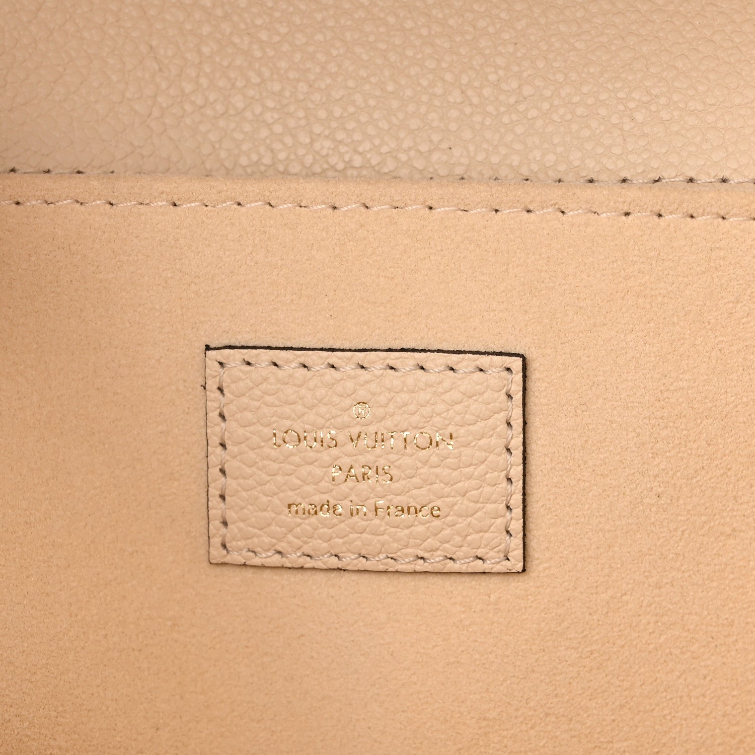 Louis Vuitton Empreinte Monogram Giant Pochette Metis Creme Bois De Rose 6 of 9