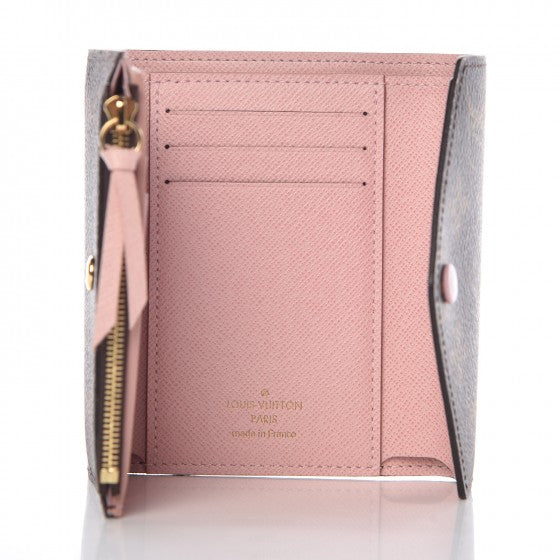Monogram Victorine Wallet Rose Ballerine