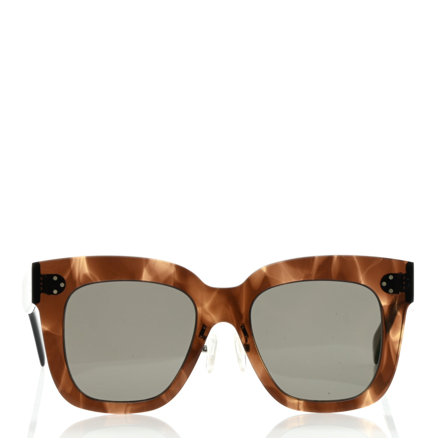 Celine Acetate Kim Sunglasses CL 41444/S Havana Brown 2 of 6