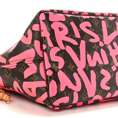Louis Vuitton Monogram Graffiti Neverfull GM Fuchsia 8 of 9