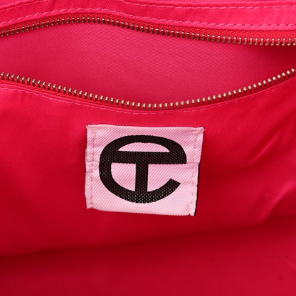 Telfar Vegan Leather Medium Shopping Bag Pink 6 of 14