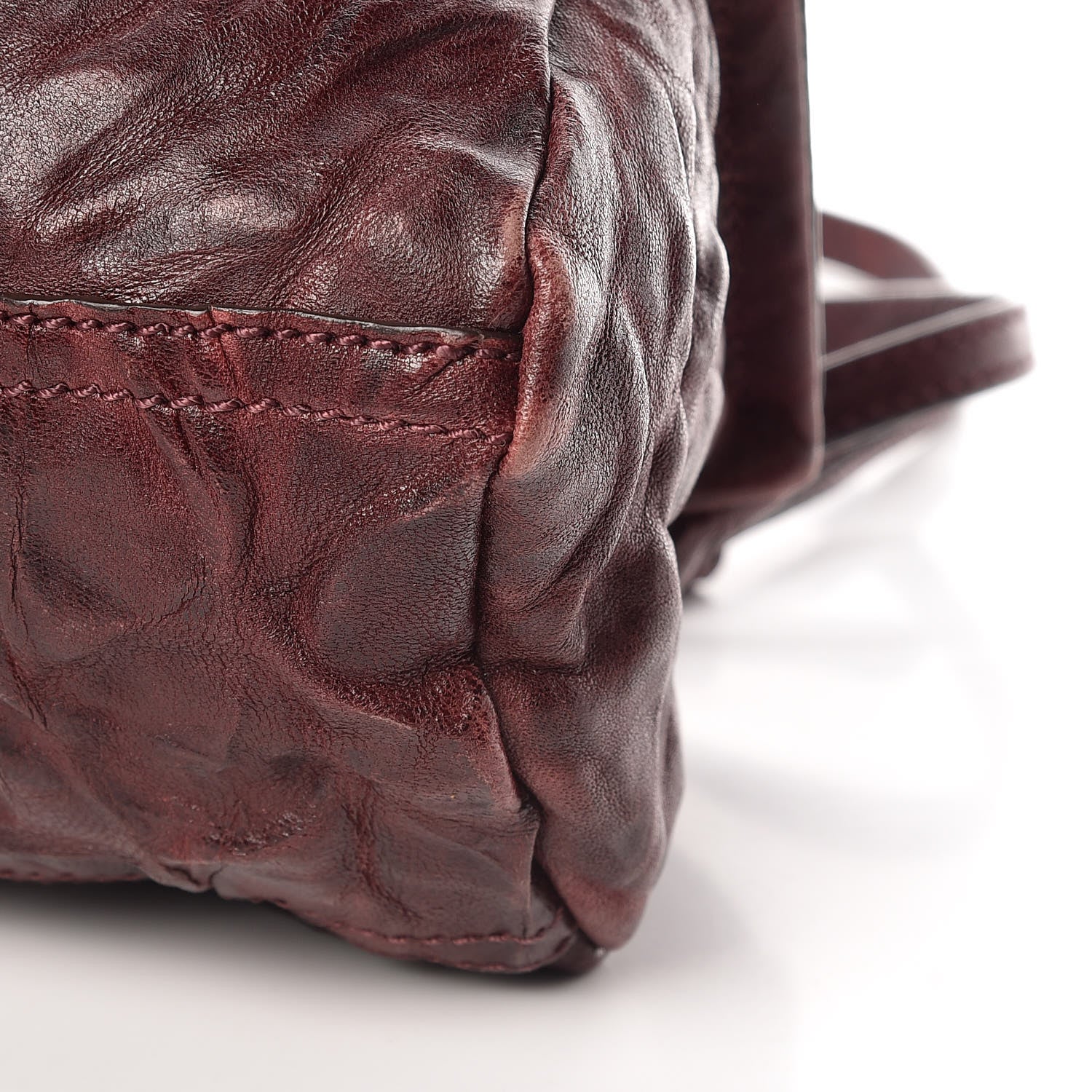 Givenchy Tumbled Sheepskin Mini Pandora Oxblood 9 of 9