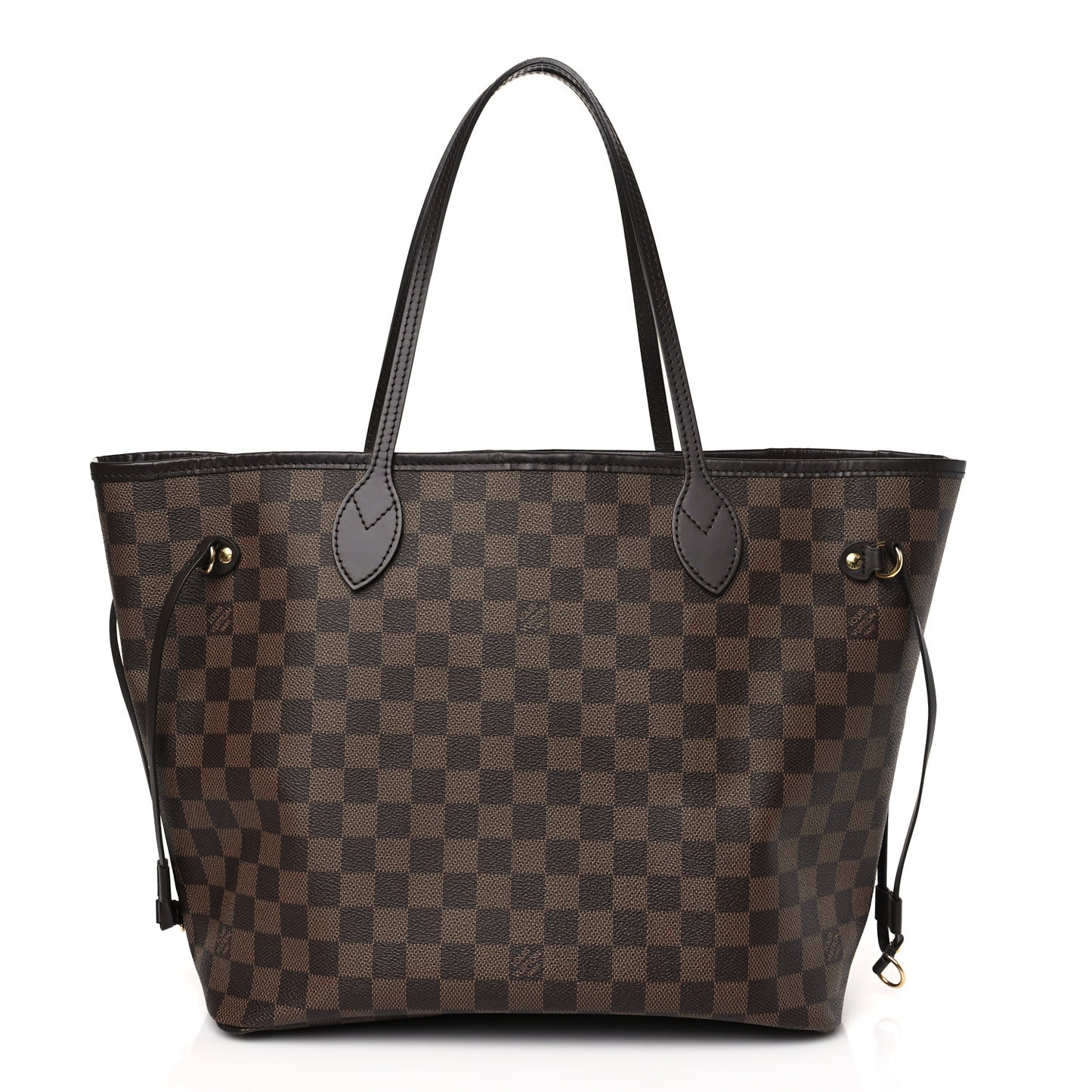 Damier Ebene Neo Neverfull MM Rose Ballerine