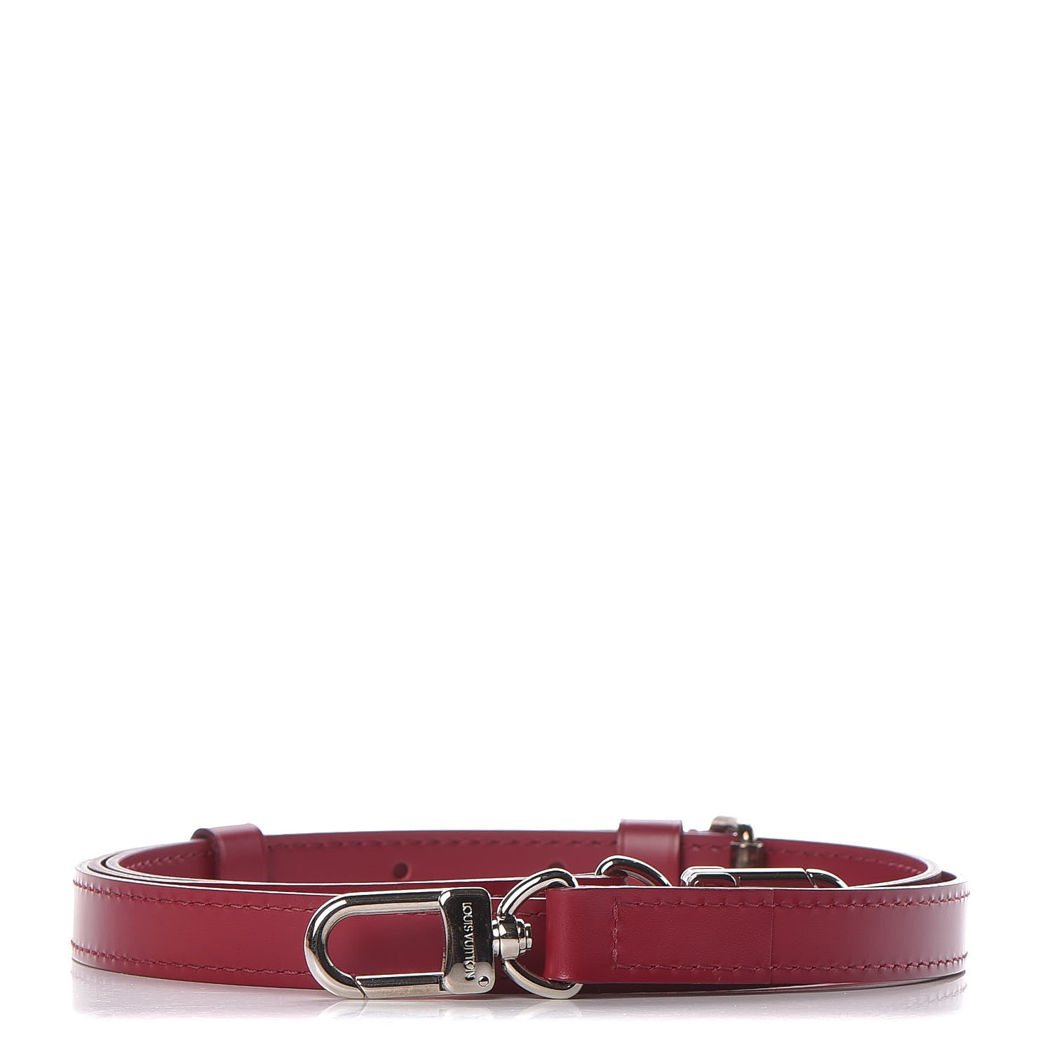 Louis Vuitton Calfskin16 MM Adjustable Shoulder Strap Fuchsia 1 of 3