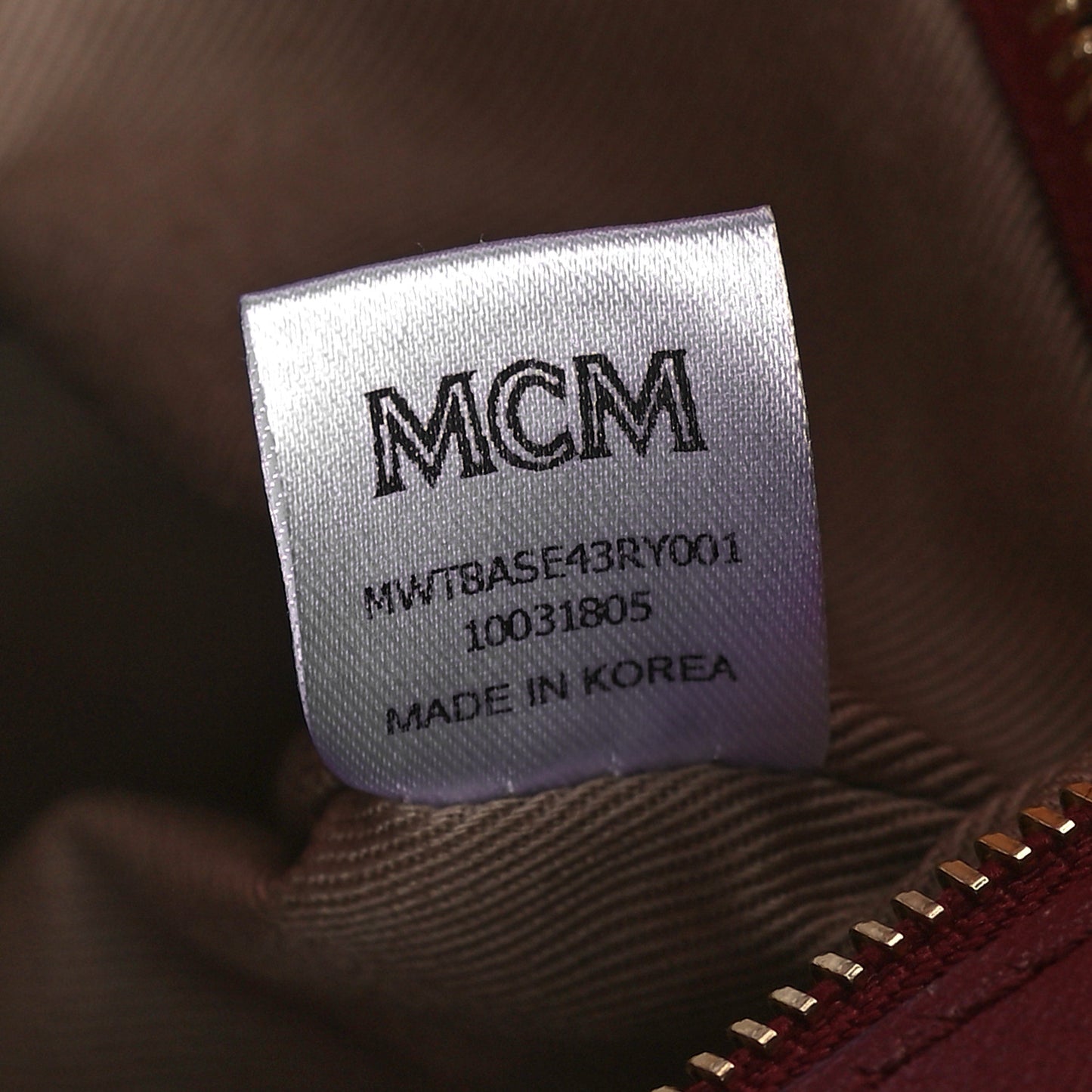 Calfskin Ottomar Monogram Large Essential Tote Red