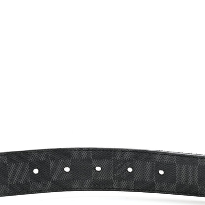 Louis Vuitton Damier Graphite 35mm LV Inventeur Reversible Belt 100 40 5 of 9