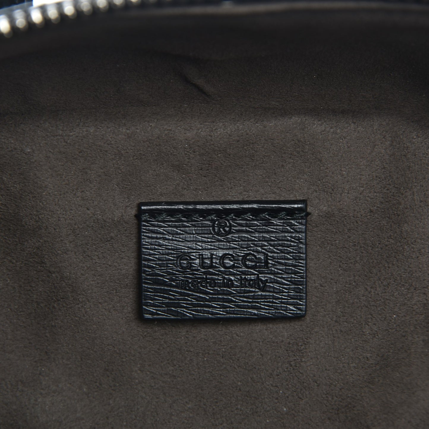 Calfskin Kingsnake Dome Backpack Black