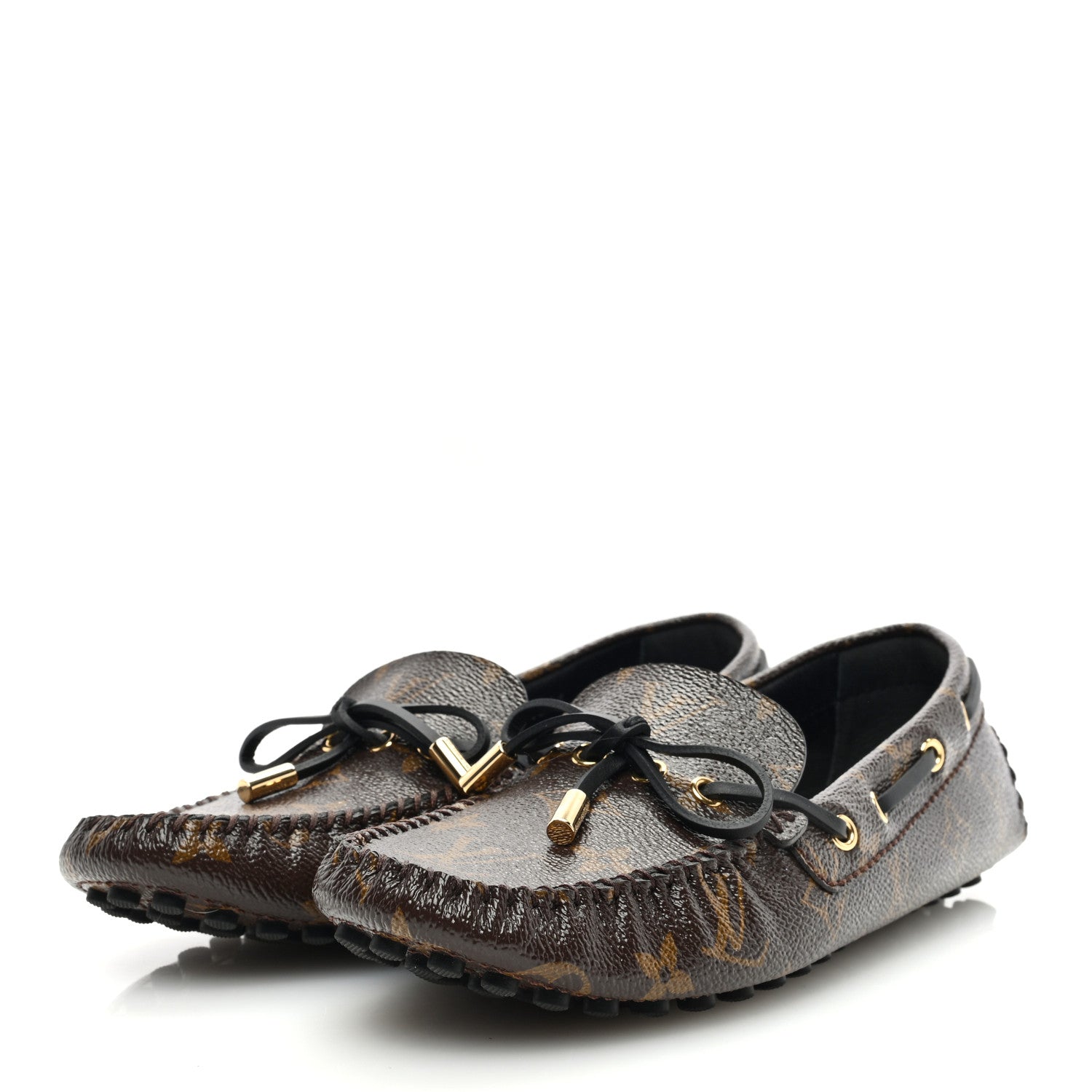 Louis Vuitton Patent Monogram Gloria Loafers 39 2 of 8