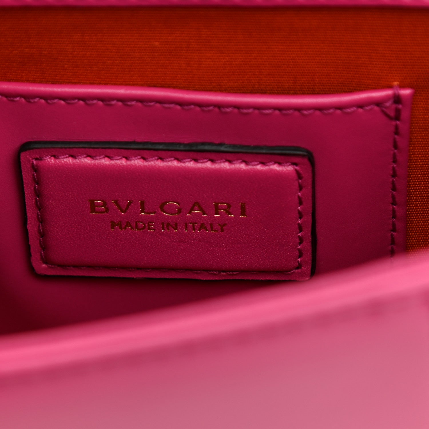 Bulgari Calfskin Small Serpenti Forever Snake Strap Crossbody Bag Pink 6 of 10