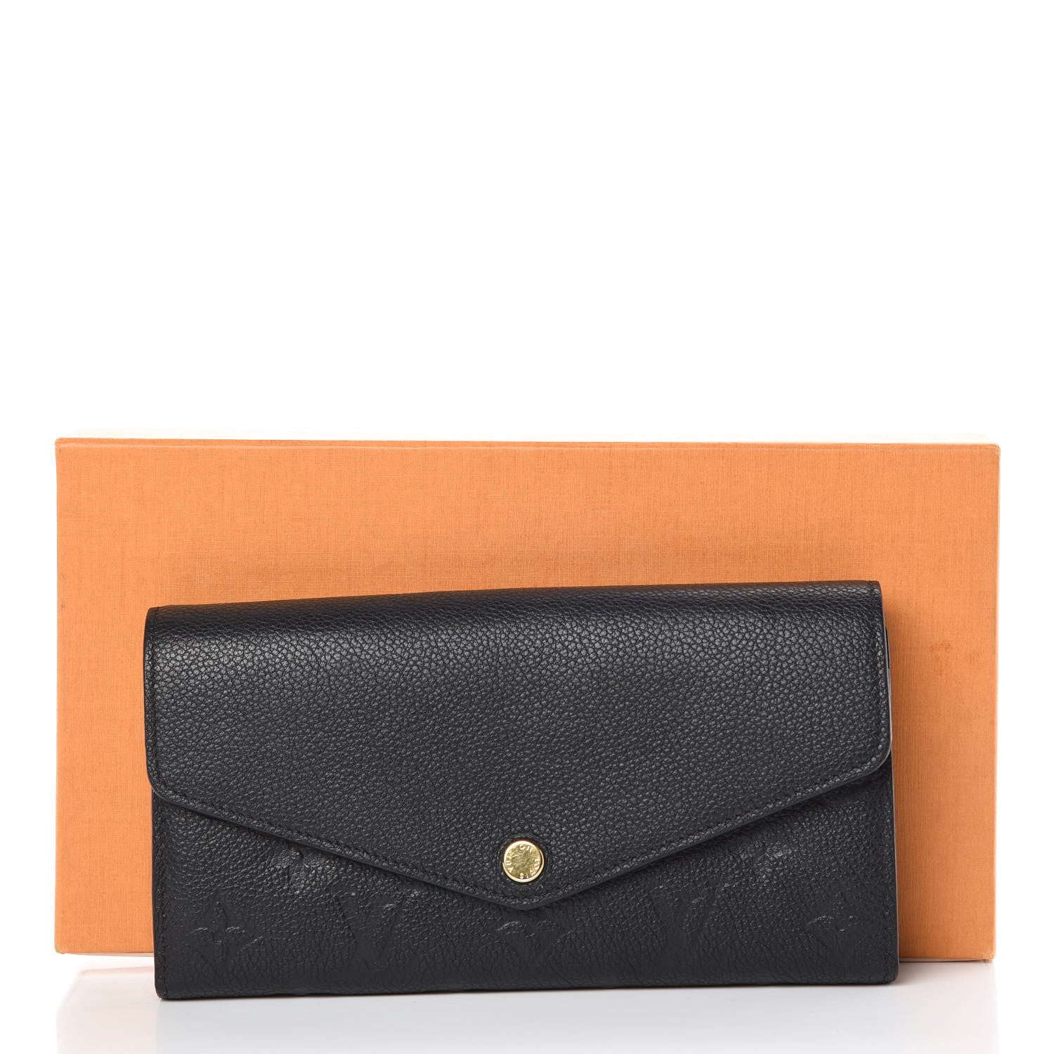 Louis Vuitton Empreinte Sarah Wallet NM Black 7 of 7