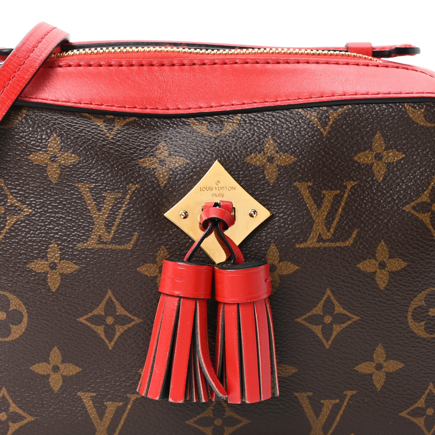 Louis Vuitton Monogram Saintonge Coquelicot 7 of 9