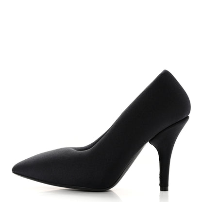 Balenciaga Spandex XL Pointed Toe 110mm Pumps 40.5 Black 1 of 14