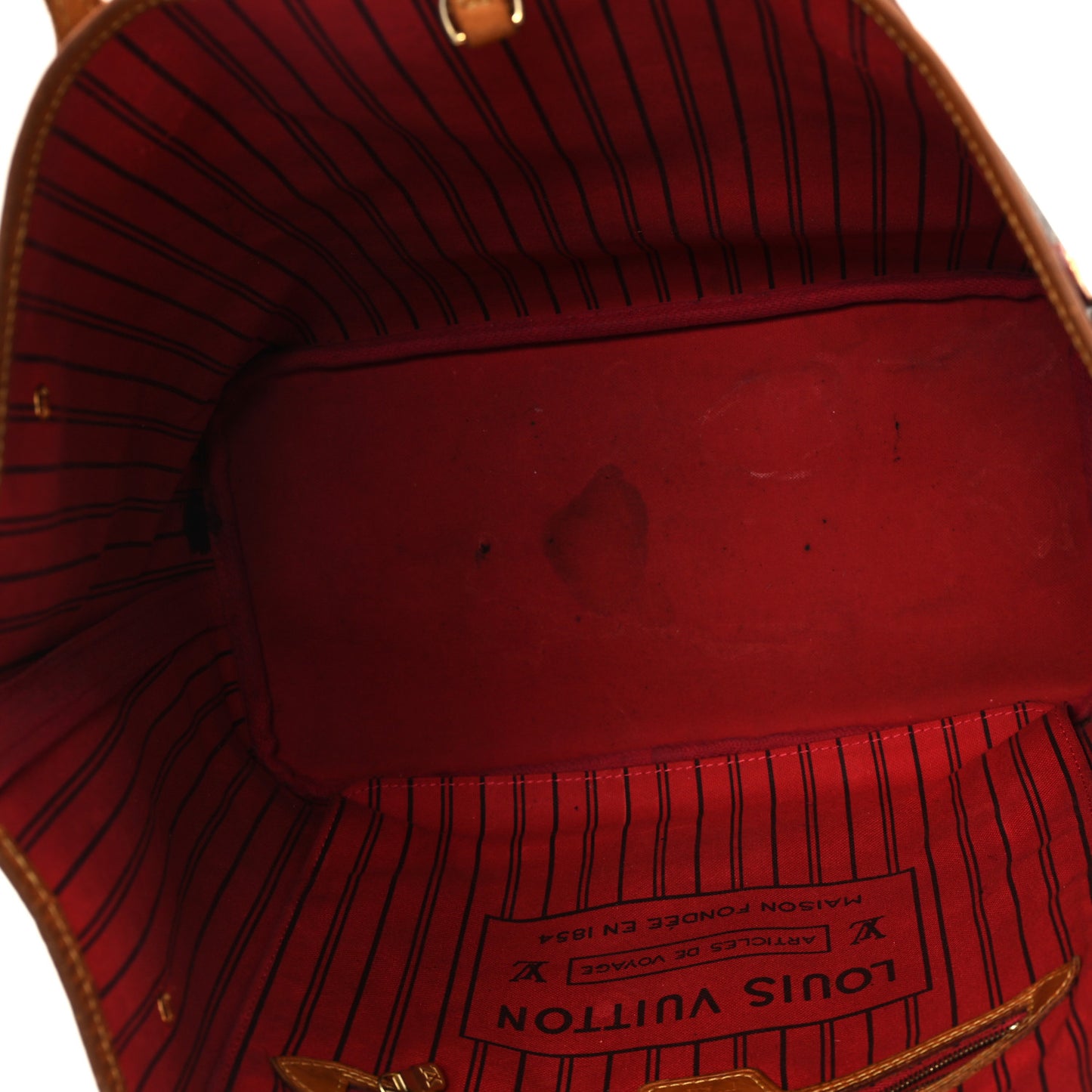 Monogram Neo Neverfull MM  Cherry