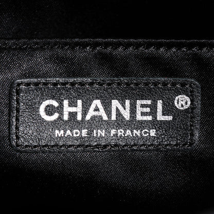 Chanel Aged Calfskin Perforated Flap Black 8 of 8