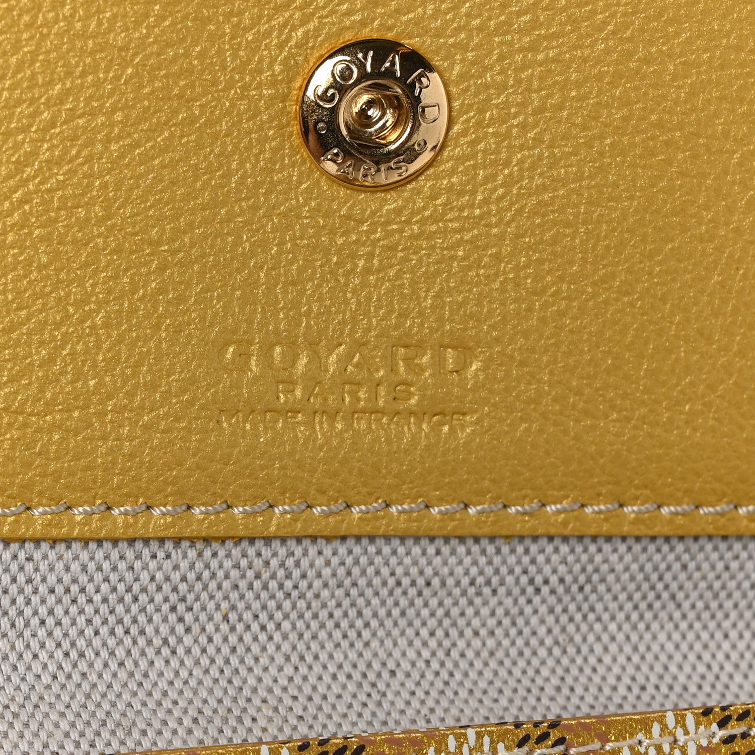 Goyard Goyardine Precious Metals Saint Louis PM Gold 7 of 10