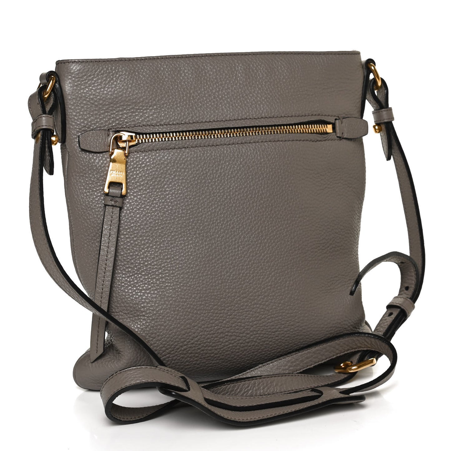 Vitello Daino Crossbody Bag Argilla