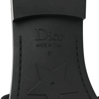 Christian Dior Shiny Technical Fabric Oblique Dio(r)evolution Slide Sandals 37 Black 6 of 9