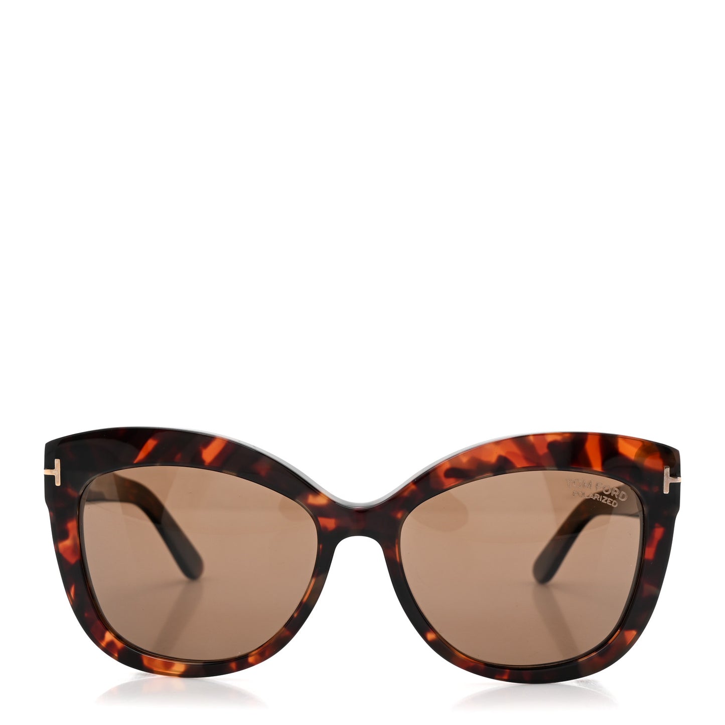 Acetate Alistair Cat Eye Sunglasses TF524 Tortoise