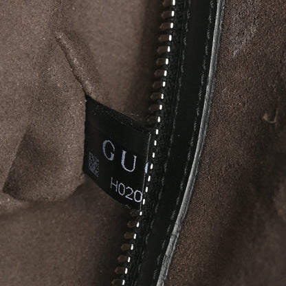 Gucci Guccissima Signature Medium Duffle Black 7 of 10