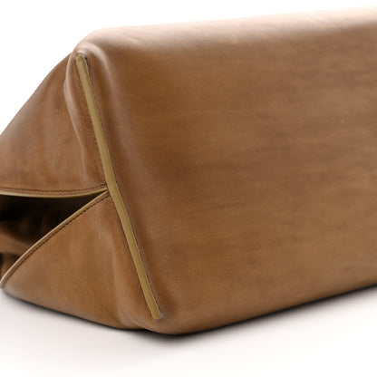 The Row Saddle Calfskin Sienna Shoulder Bag Camel 8 of 17