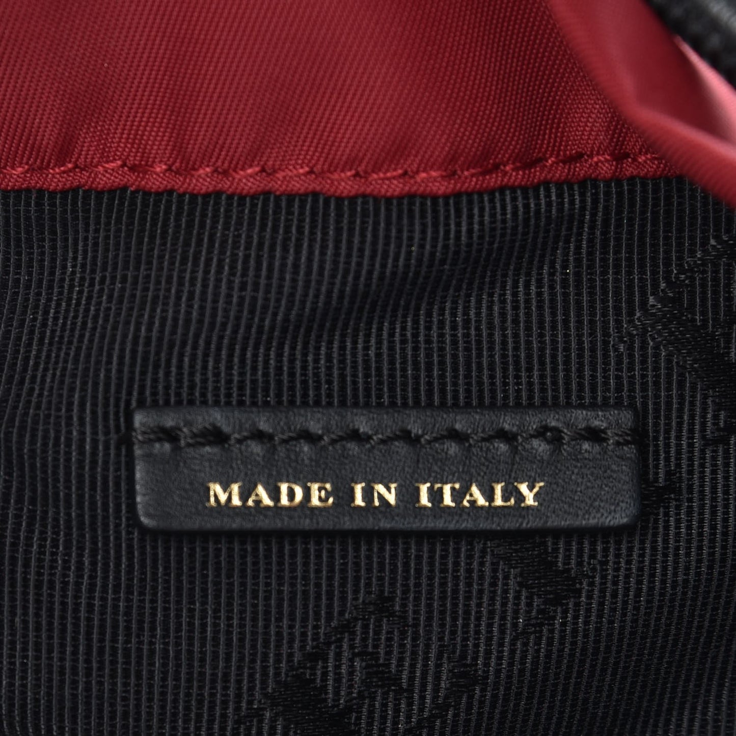 Nylon Medium Rucksack Backpack Crimson