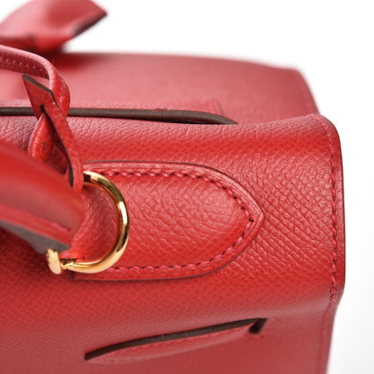 Hermes Epsom Kelly Sellier 32 Rouge Casaque 28 of 32