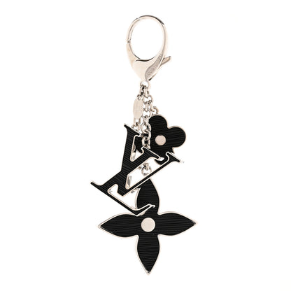 Louis Vuitton Electric Epi Fleur d'Epi Bag Charm Black 1 of 5