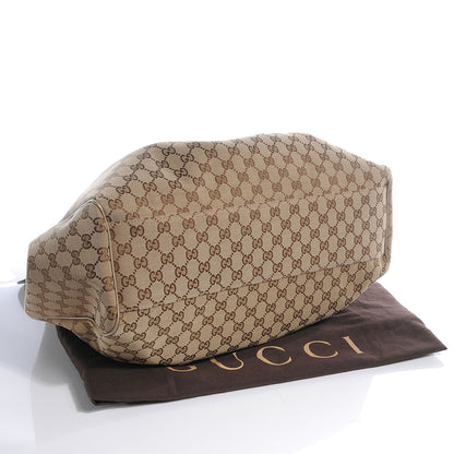Gucci Monogram Large Sukey Tote Beige Champagne 4 of 9