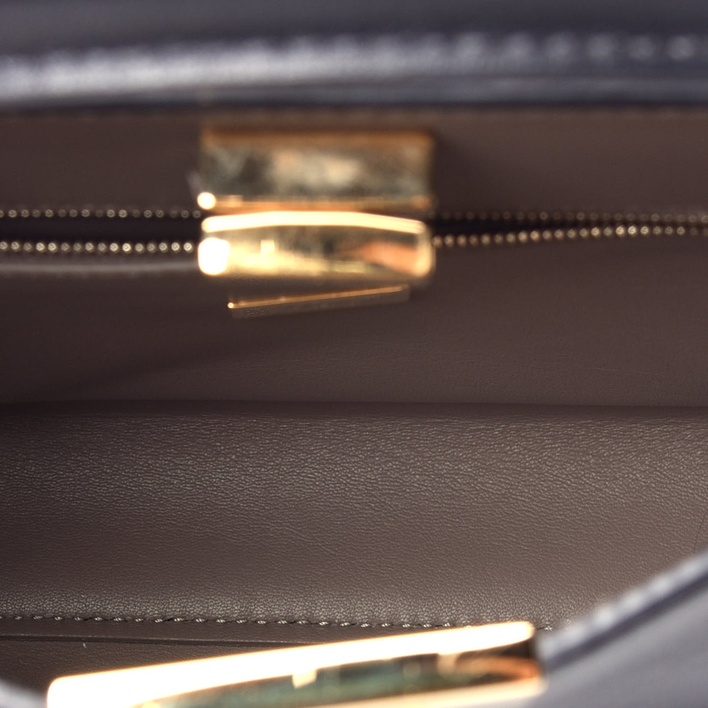 Vitello Tahiti Burro Medium Peekaboo Iconic Essentially Satchel Black Corda