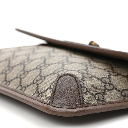 Gucci GG Supreme Monogram Neo Vintage Web Belt Bag Brown 9 of 9