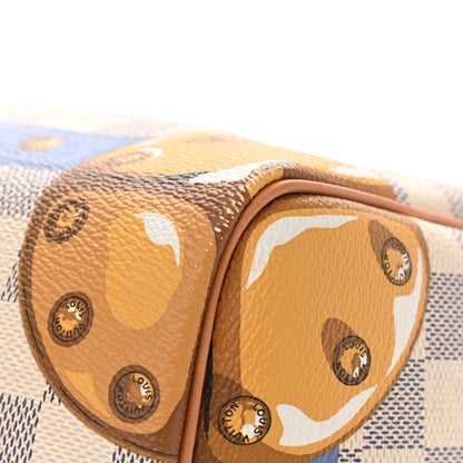 Louis Vuitton Damier Azur Summer Trunks Speedy Bandouliere 30 12 of 13