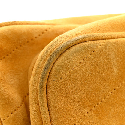 Saint Laurent Suede Monogram Medium Niki Chain Satchel Cheddar 12 of 15
