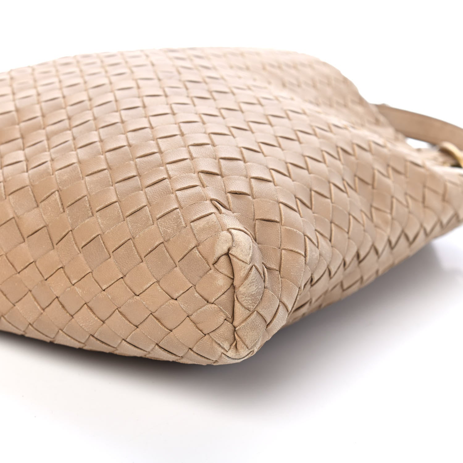 Bottega Veneta Nappa Intrecciato Crossbody Bag Camel 7 of 7