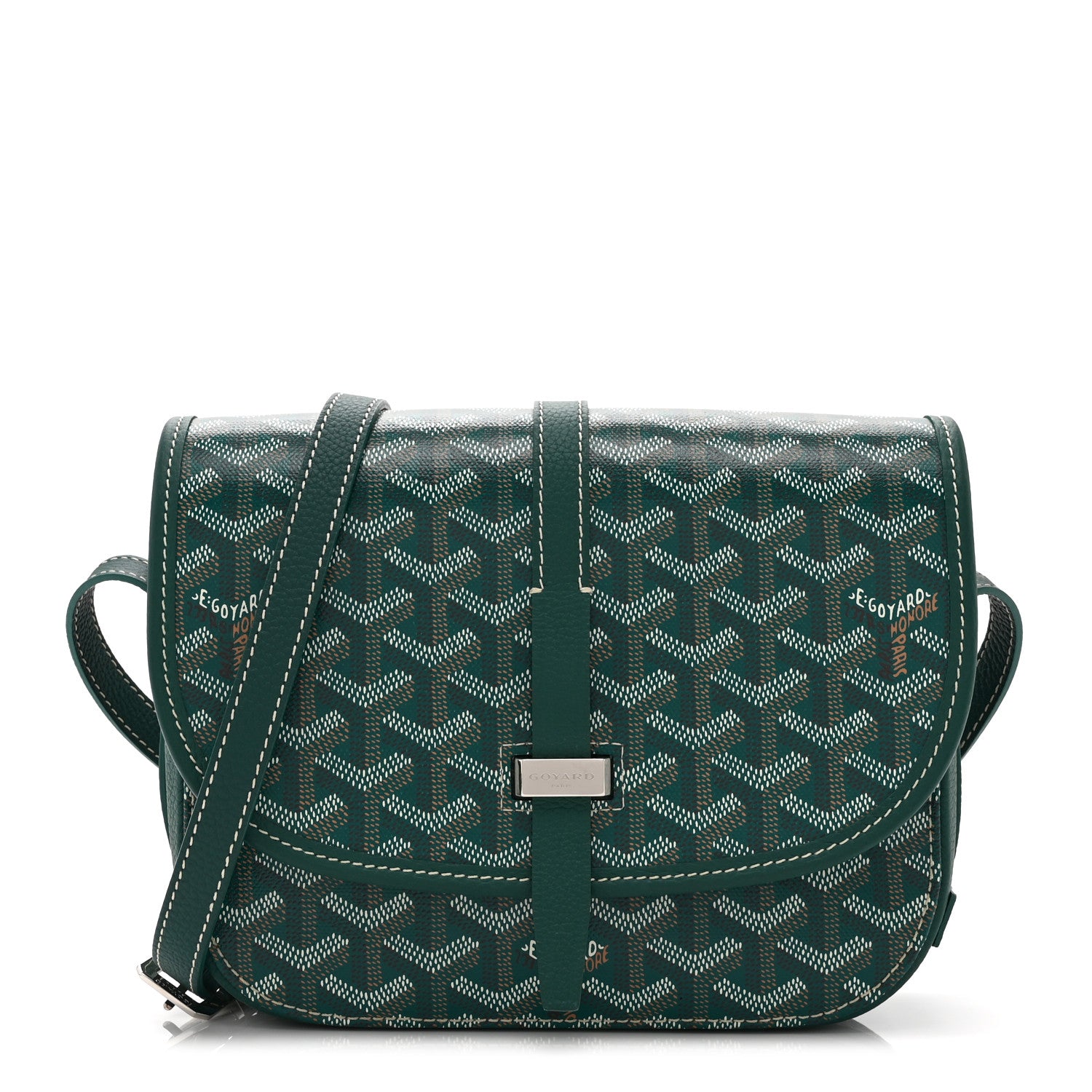 Goyard Goyardine Belvedere II PM Messenger Bag Green 1 of 9