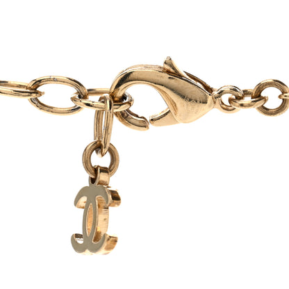 Chanel Pearl Crystal CC Mademoiselle Choker Gold Pearly White 5 of 6