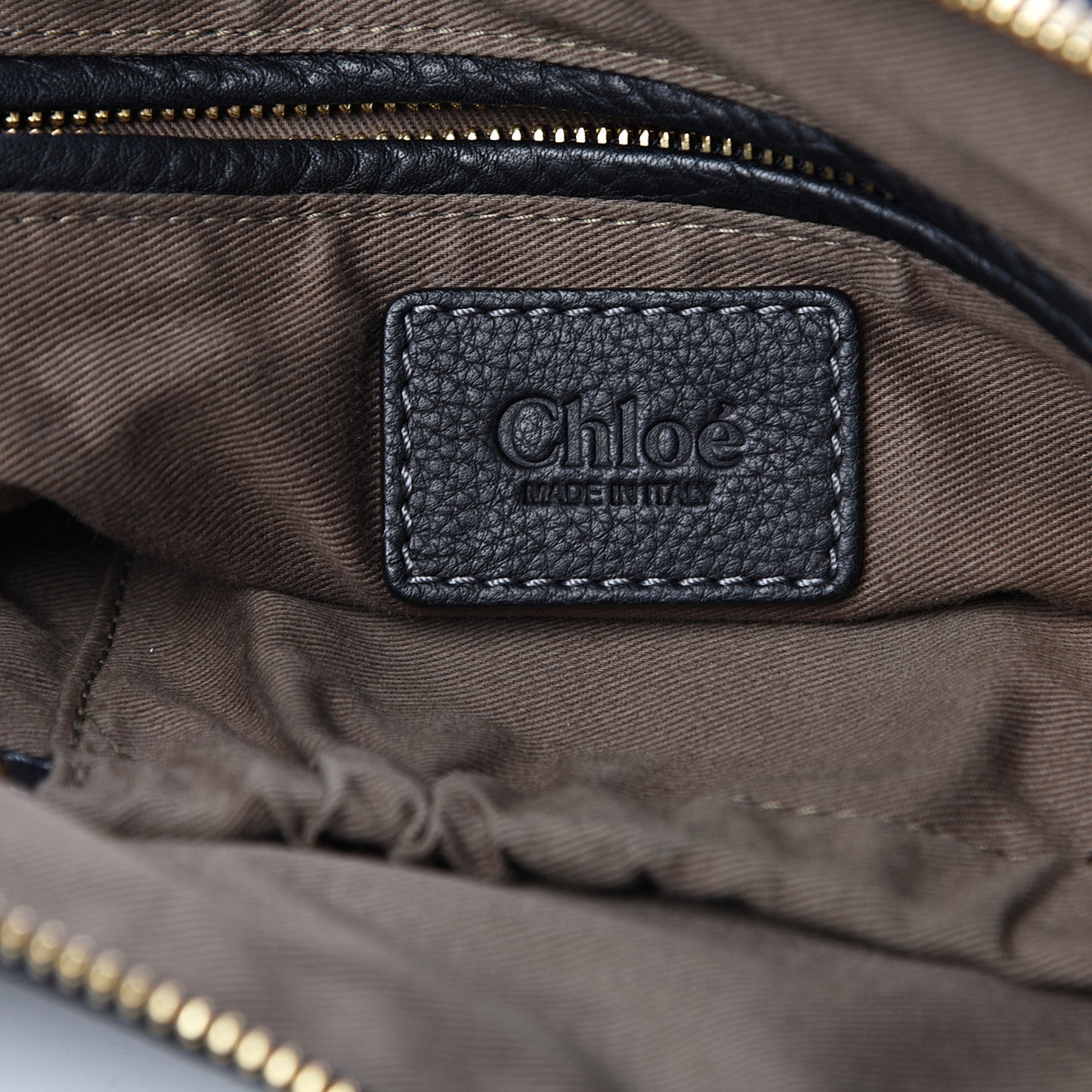 Calfskin Medium Marcie Satchel Black