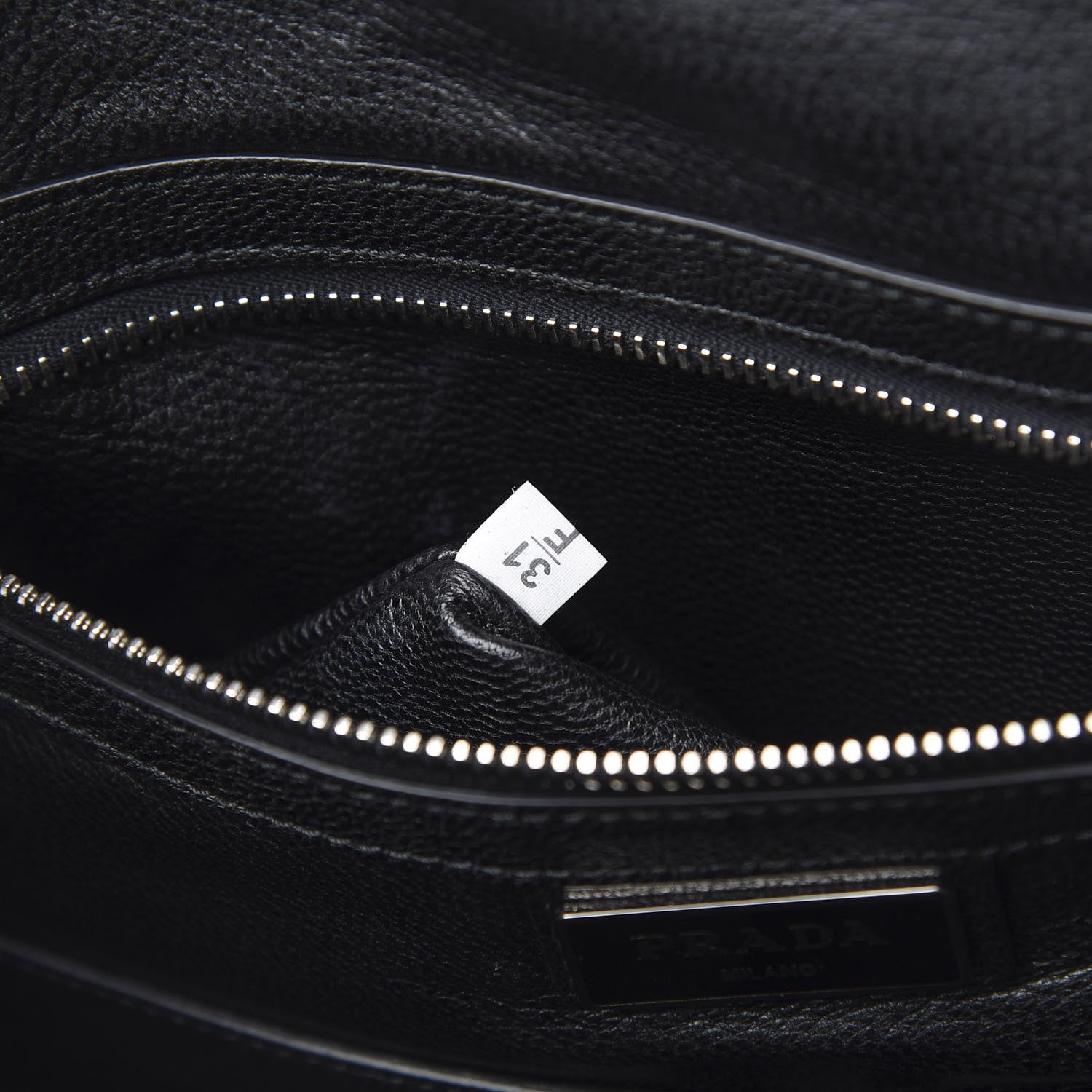 Prada Saffiano Cuir Briefcase Backpack Black 7 of 13