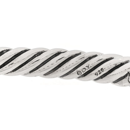 David Yurman Sterling Silver 17mm Pure Form Cable Bracelet 3 of 3