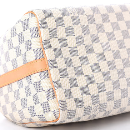 Louis Vuitton Damier Azur Speedy Bandouliere 30 5 of 8